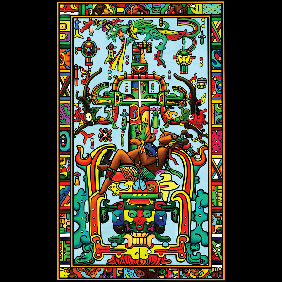 King Pacal Mayan Emperor