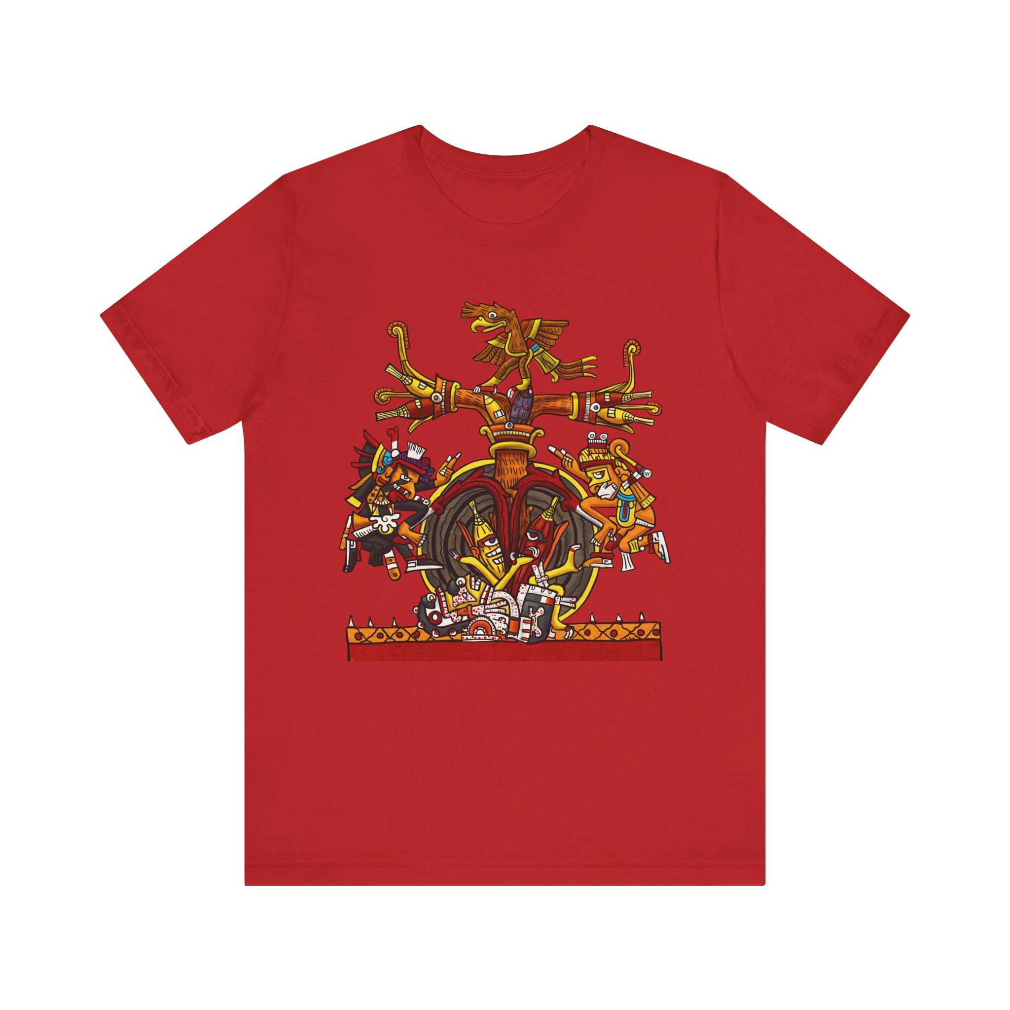 Birth of Corn Tee | Cinteotl Aztec Maize God Art | Aztlan Design - Image 7