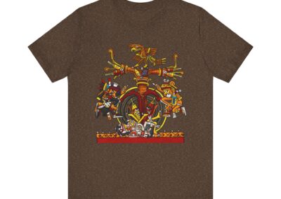 Birth of Corn Tee | Cinteotl Aztec Maize God Art | Aztlan Design | Aztlan Design