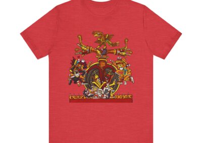 Birth of Corn Tee | Cinteotl Aztec Maize God Art | Aztlan Design | Aztlan Design