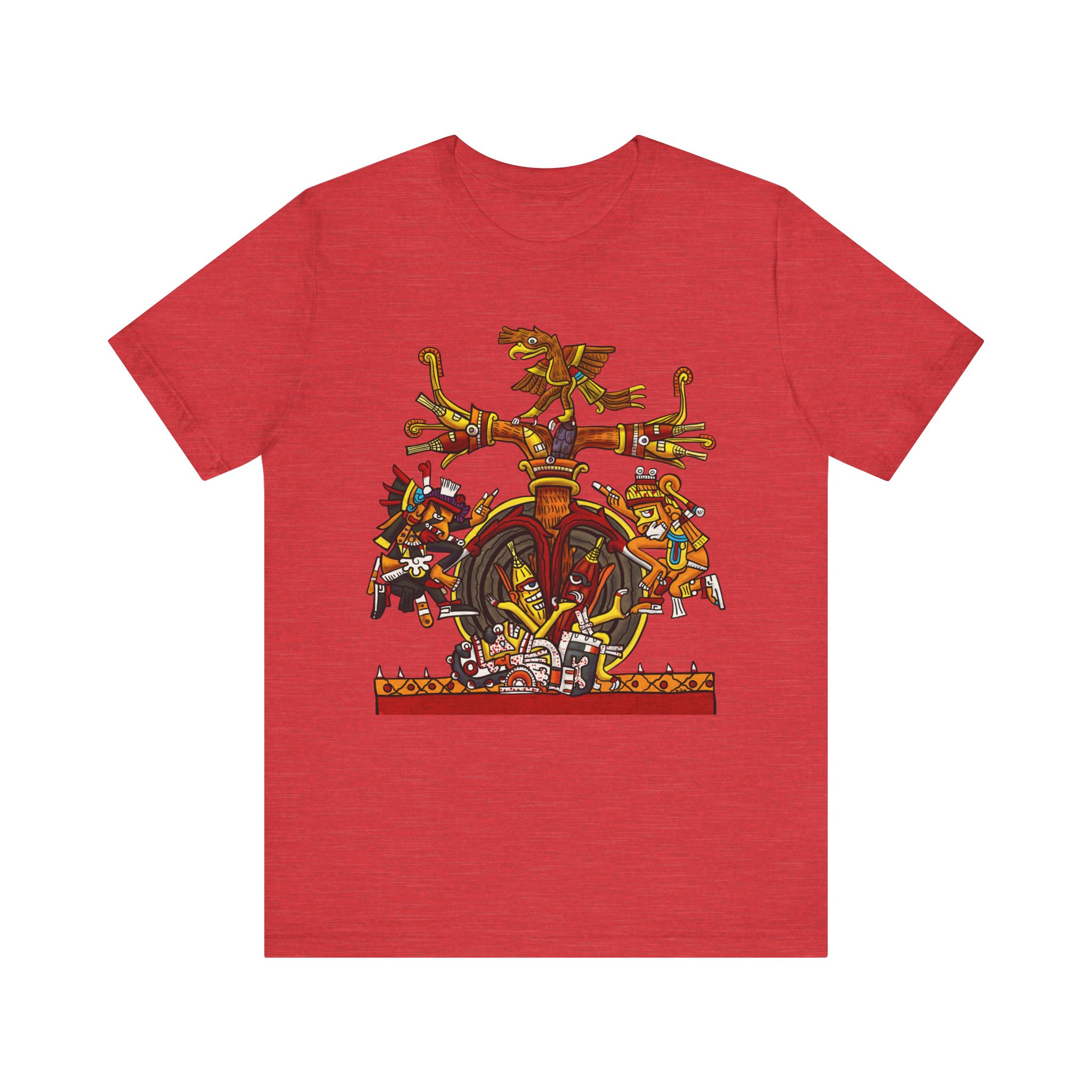Birth of Corn Tee | Cinteotl Aztec Maize God Art | Aztlan Design - Image 6