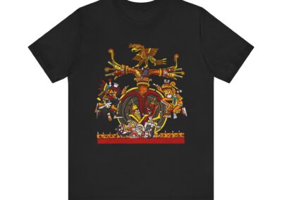 Birth of Corn Tee | Cinteotl Aztec Maize God Art | Aztlan Design | Aztlan Design