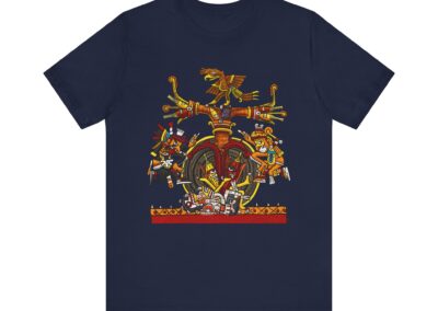Birth of Corn Tee | Cinteotl Aztec Maize God Art | Aztlan Design | Aztlan Design