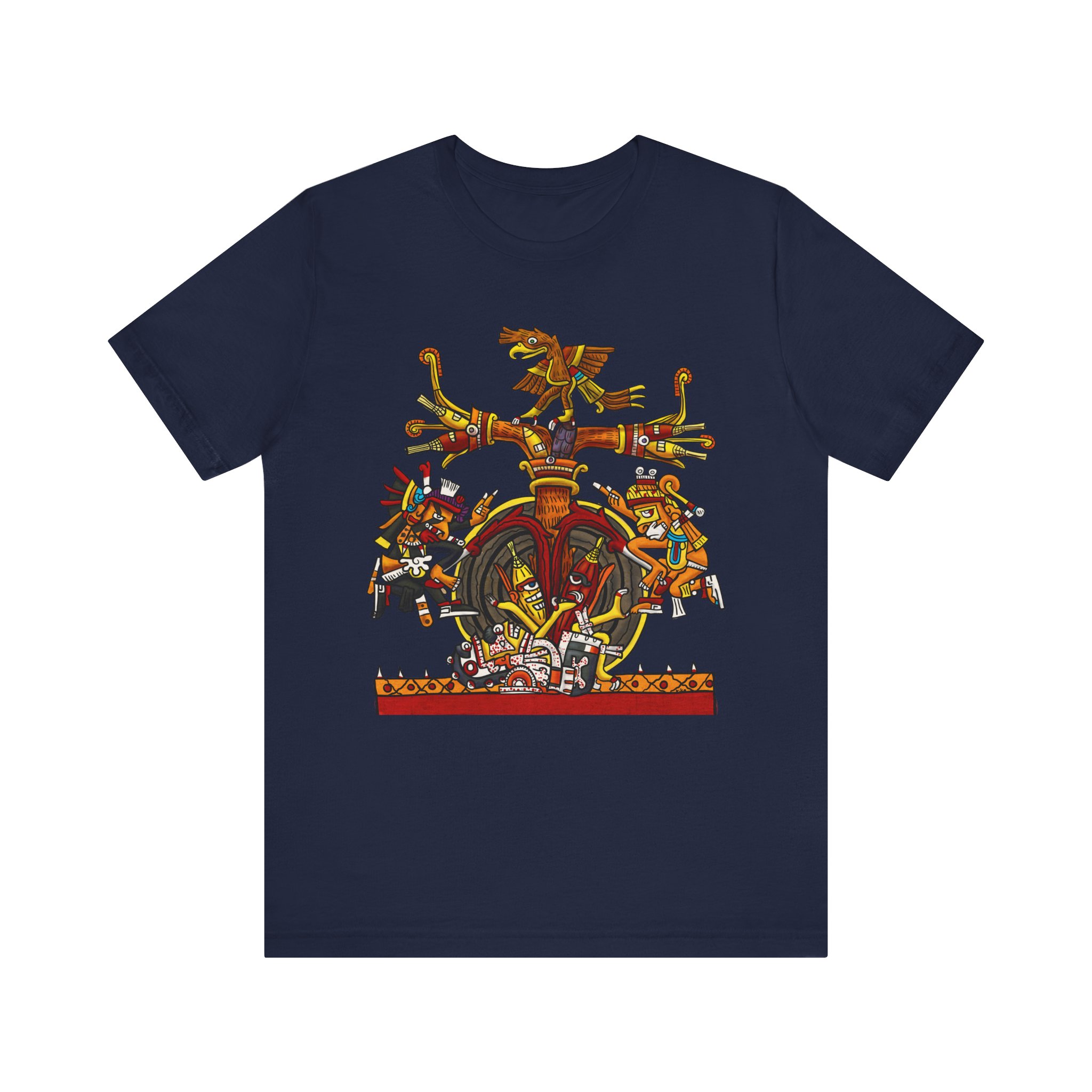 Birth of Corn Tee | Cinteotl Aztec Maize God Art | Aztlan Design - Image 5